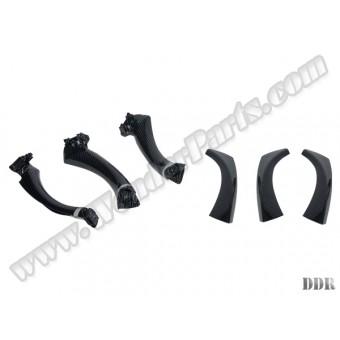 Kapı Tutamak Seti E90+LCI Ön&Arka; Karbon Kaplamalı